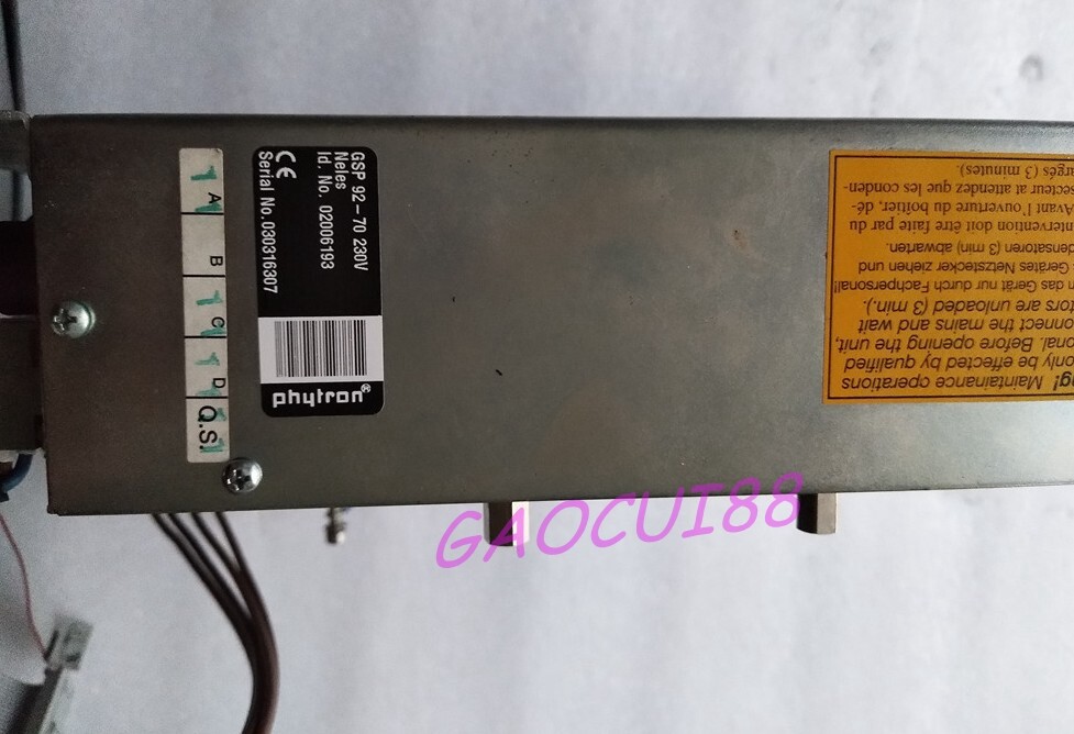 PHYTRON GSP92-70 USED 1pc 3months warranty Tested OK/da
