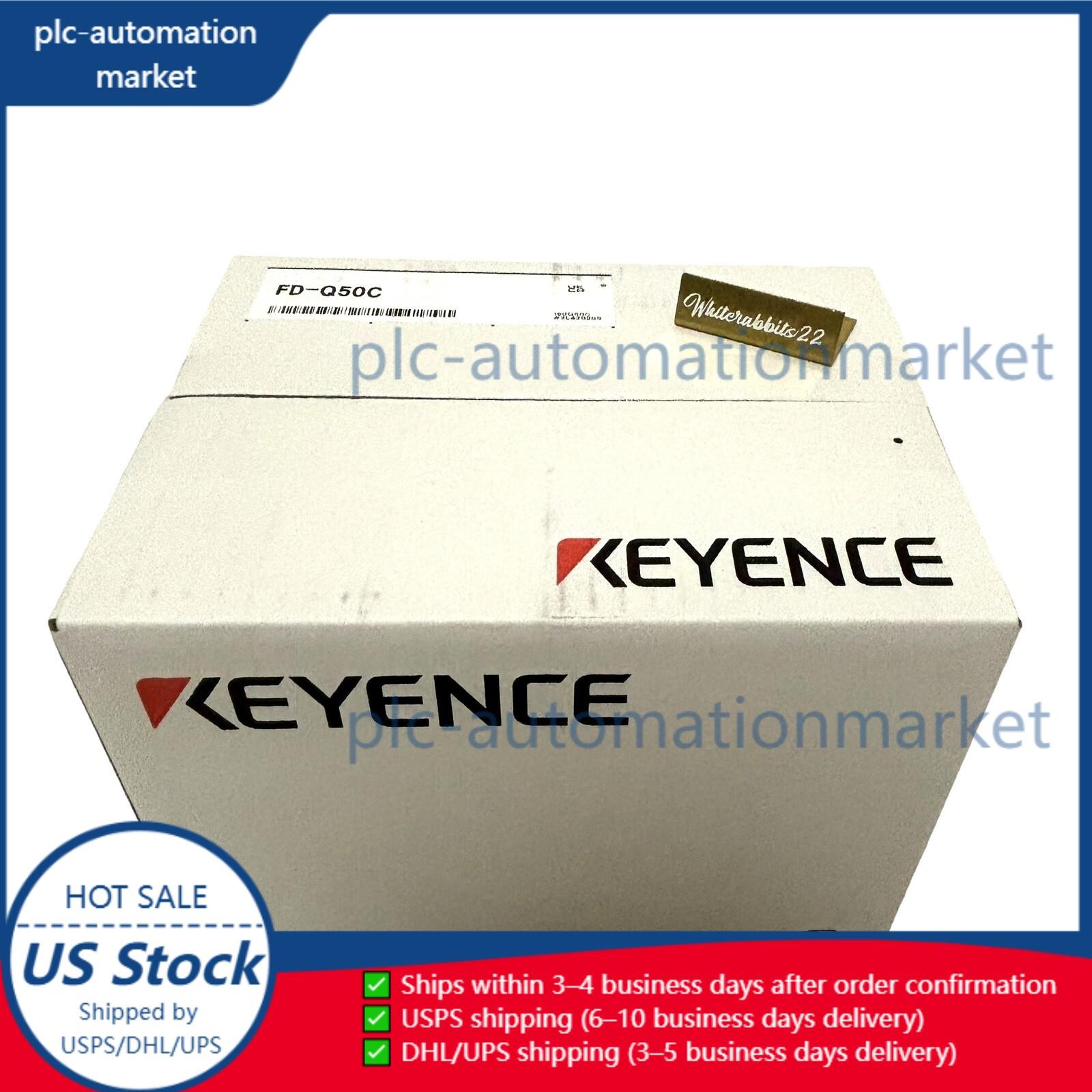 NEW Keyence FD-Q50C Clamp-On Flow Sensor Flow Meter US Free TAX