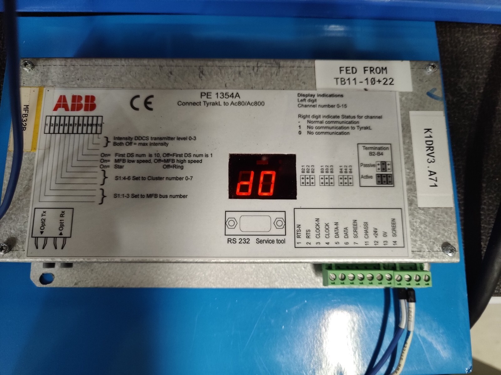 ABB protocol converter ABB PE 1354A