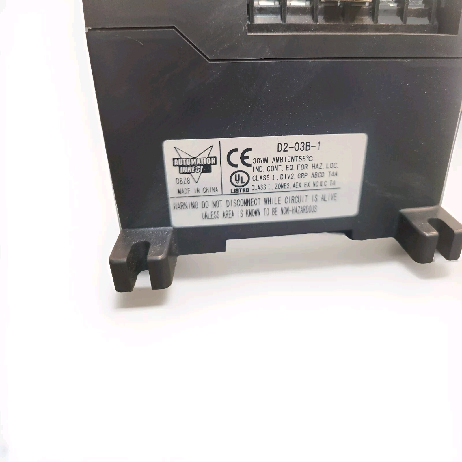 Direct LOGIC D2-03B-1 ONLY base, series, external 110-220VAC
