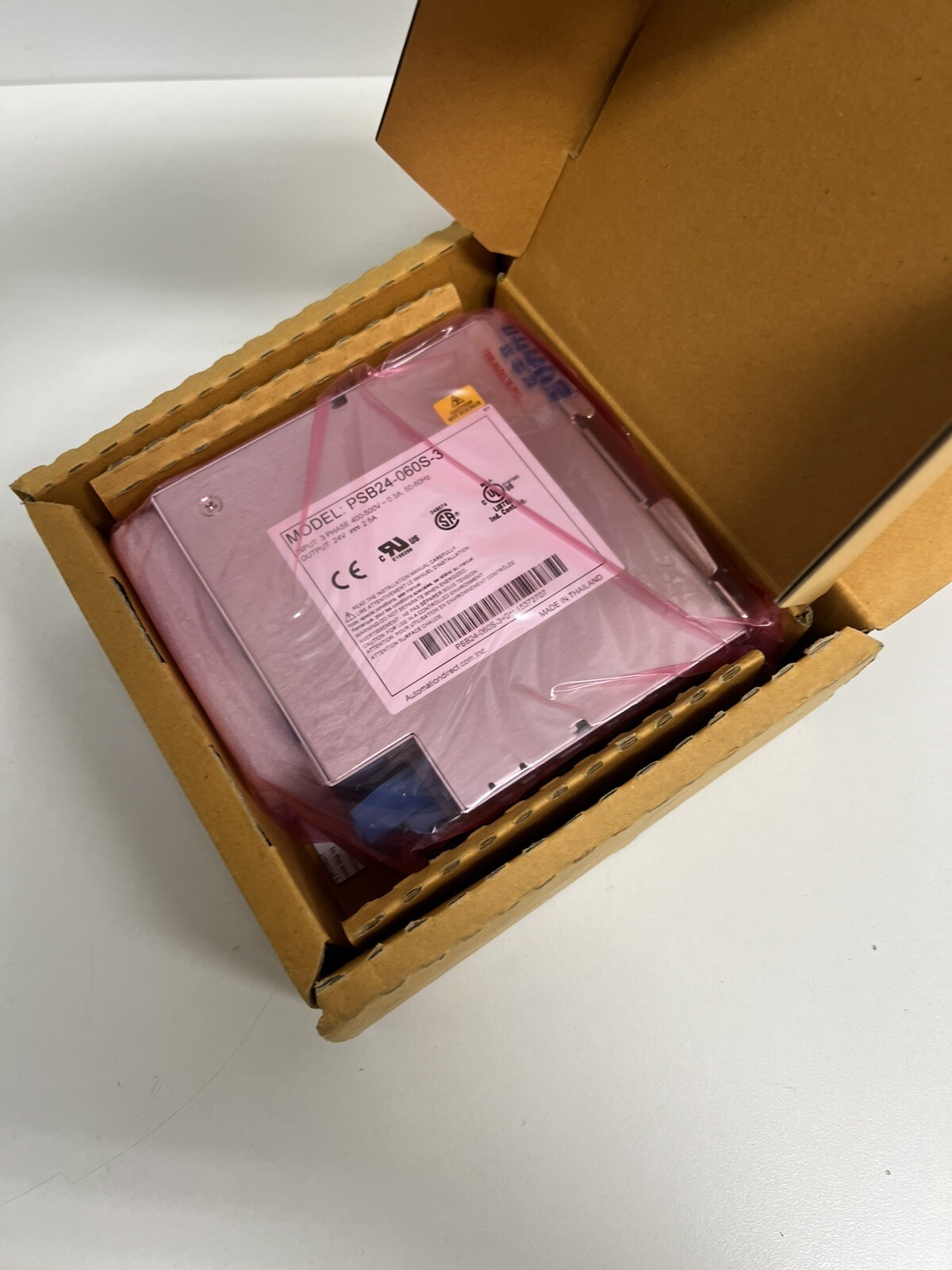 Rhino PSB24-960S-3 24 VDC @ 40A/960W 480 VAC nominal input 3PH