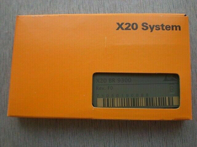 One New B&R X20BR9300 PLC Module X20 BR 9300 Expedited Shipping In Box
