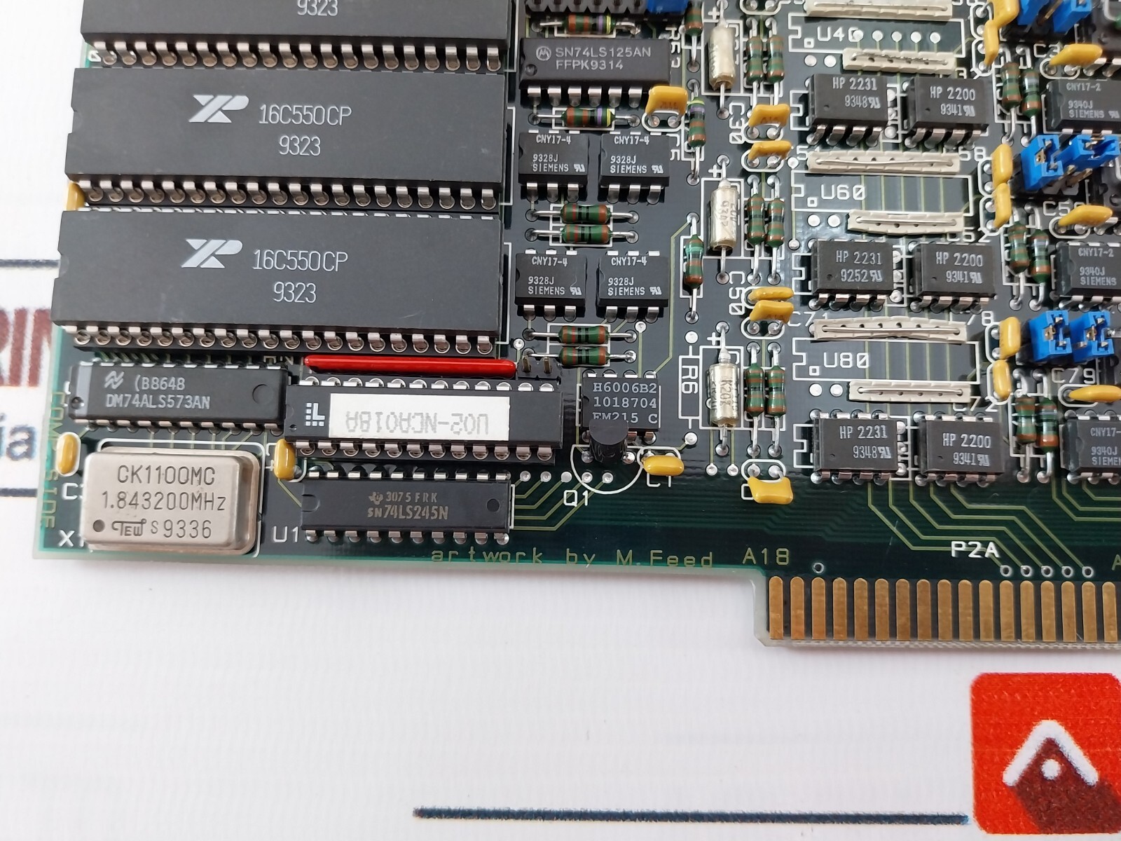 Norcontrol Automation HA332167A/A/A I/O Serial Interface & Power Card
