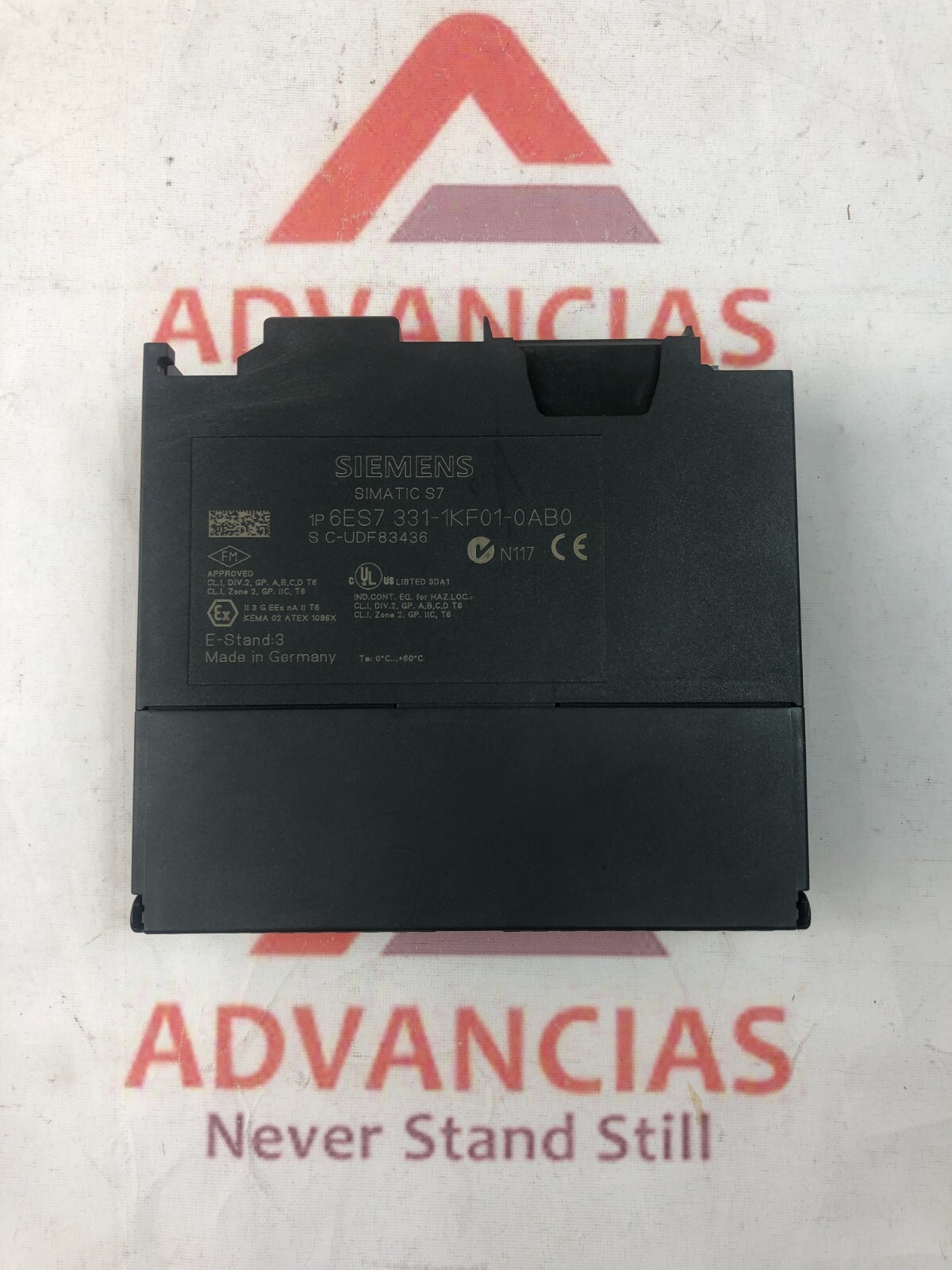 SIEMENS SIMATIC S7-300, 6ES7331-1KF01-0AB0, 6ES7 331-1KF01-0AB0, analog input.