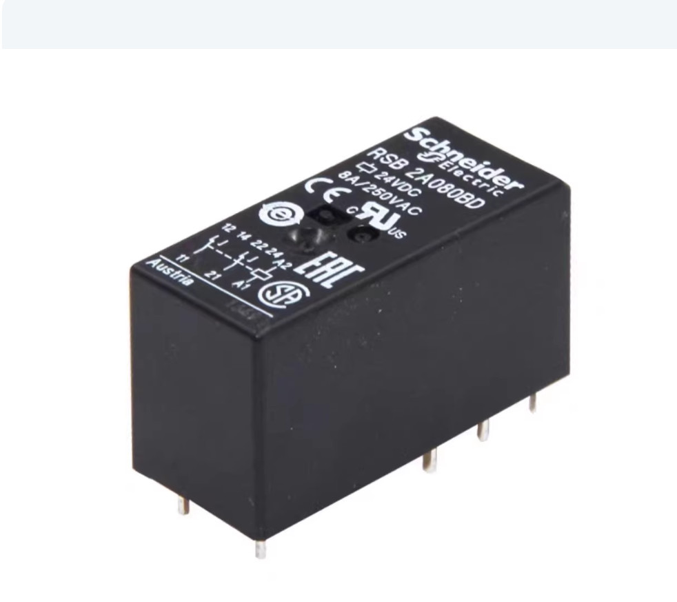 1PC NEW Schneider intermediate relay RSB 2A080BD RSB2A080BD DC24V 2NO2NC #LL