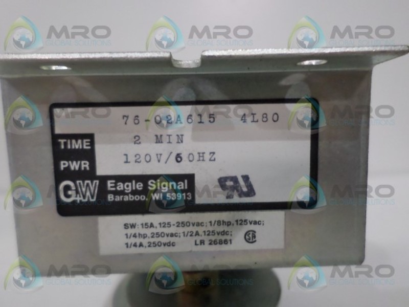 EAGLE SIGNAL 76-02A615 4L80 TIMER NSNP