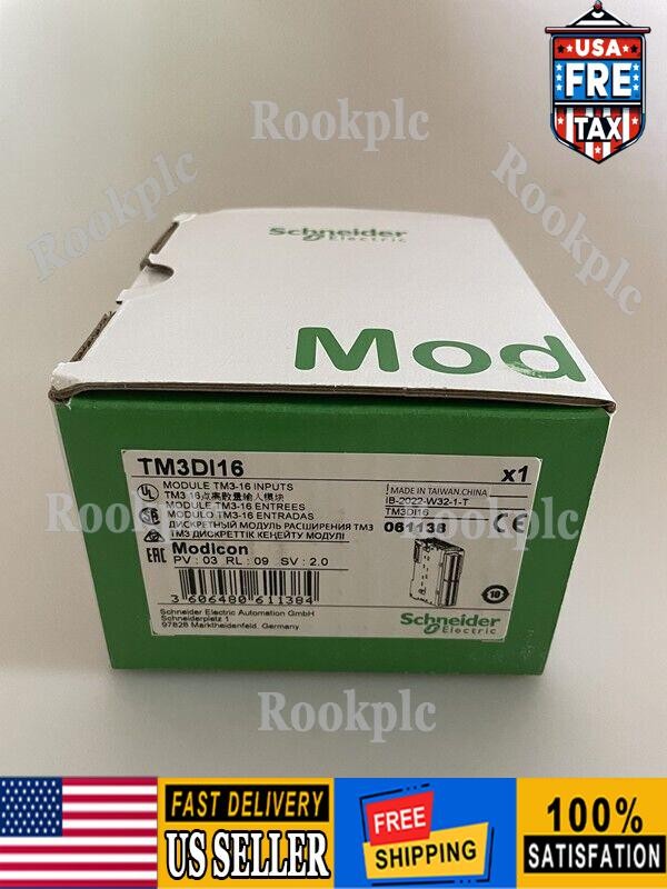New SCHNEIDER TM3DI16 PLC Input Module TM3DI16Fast Shipping In Box US Free TAX