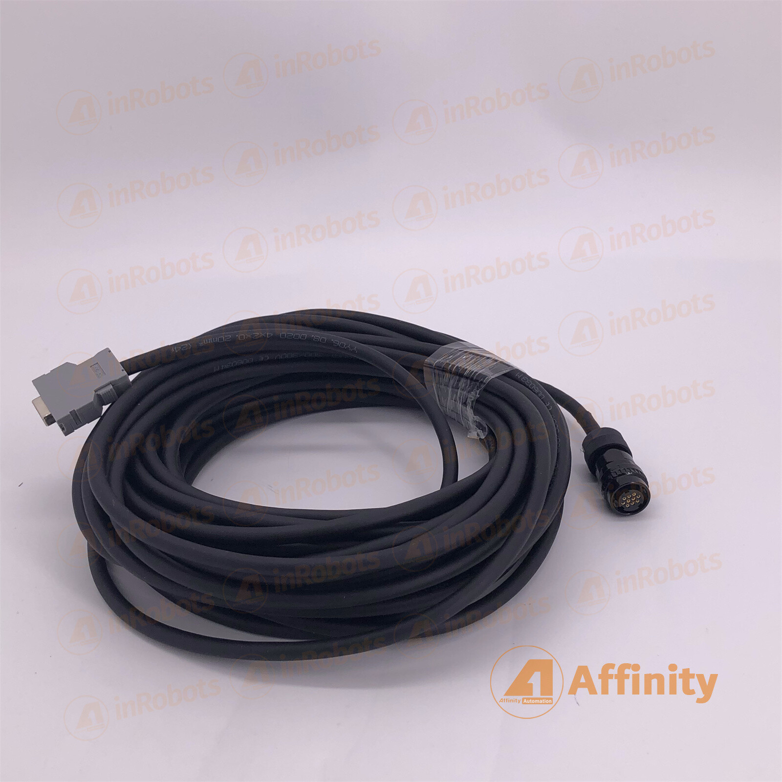 15M FANUC Encoder Cable Motor Drive Straight Connector High Flex Industrial