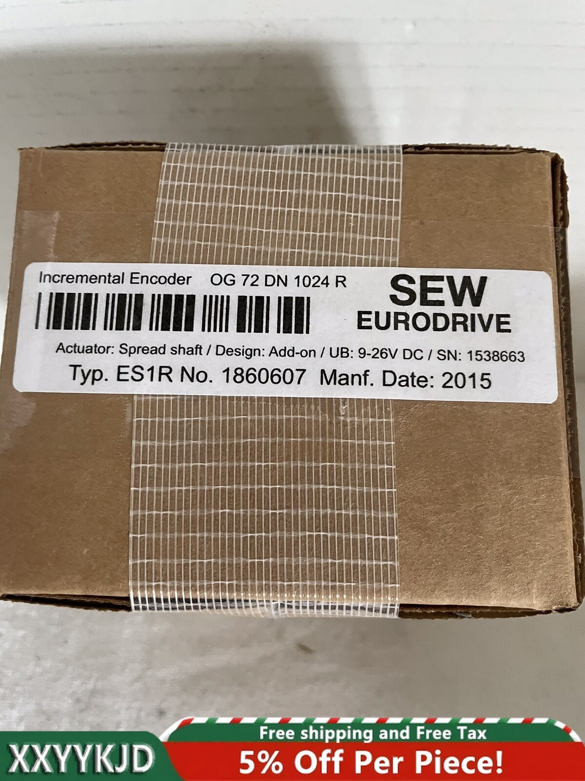 NEW Baumer Encoder OG72 DN 1024R OG72DN1024R