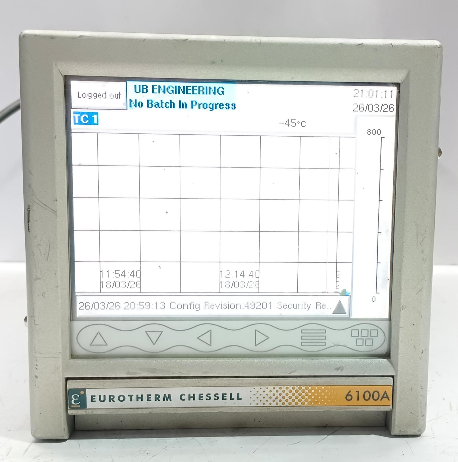 EUROTHERM 6100A Paperless Graphic Recorder 12.1″ XGA