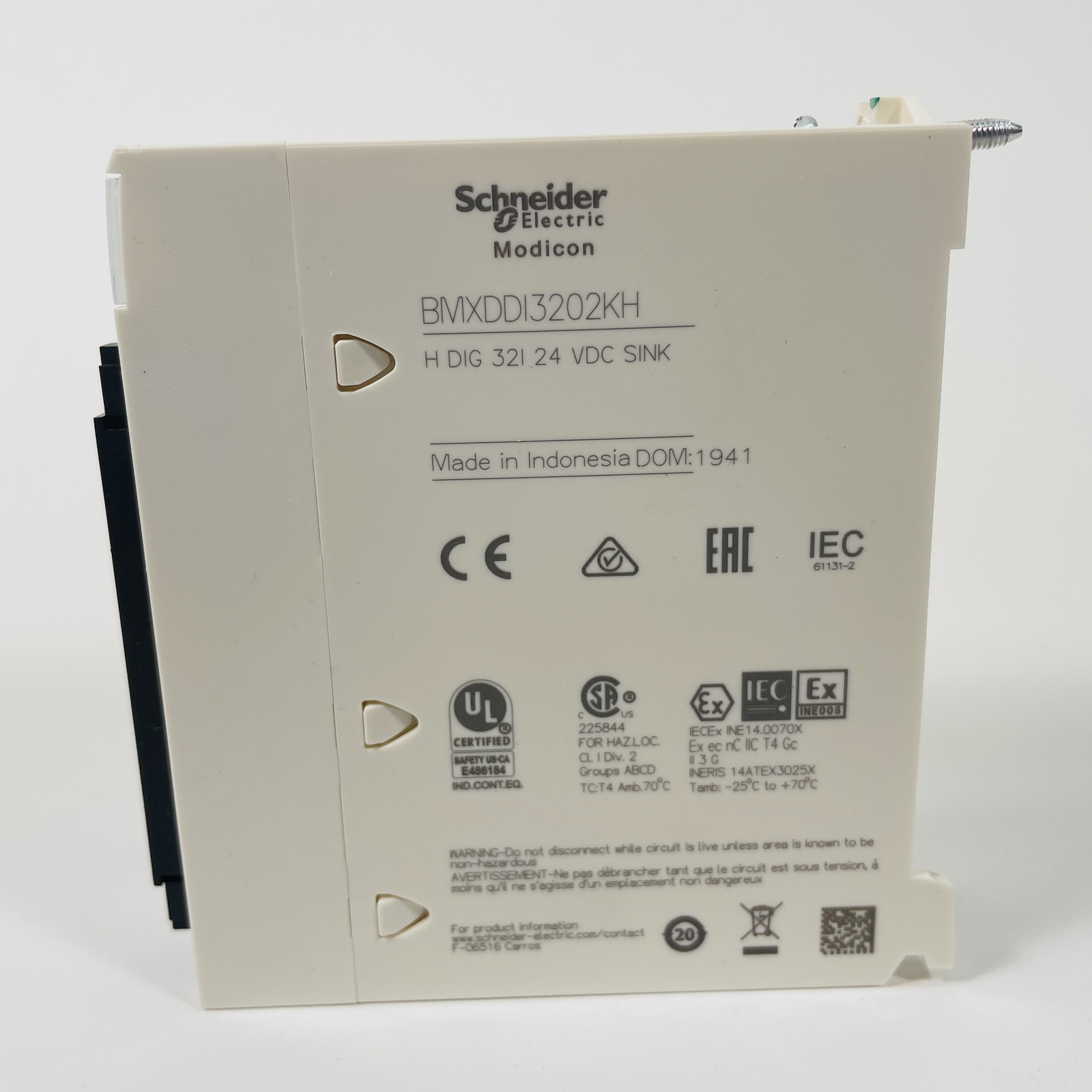 SCHNEIDER BMXDDI3202KH / BMXDDI3202K-H DISCRETE 32 INPUT MODULE