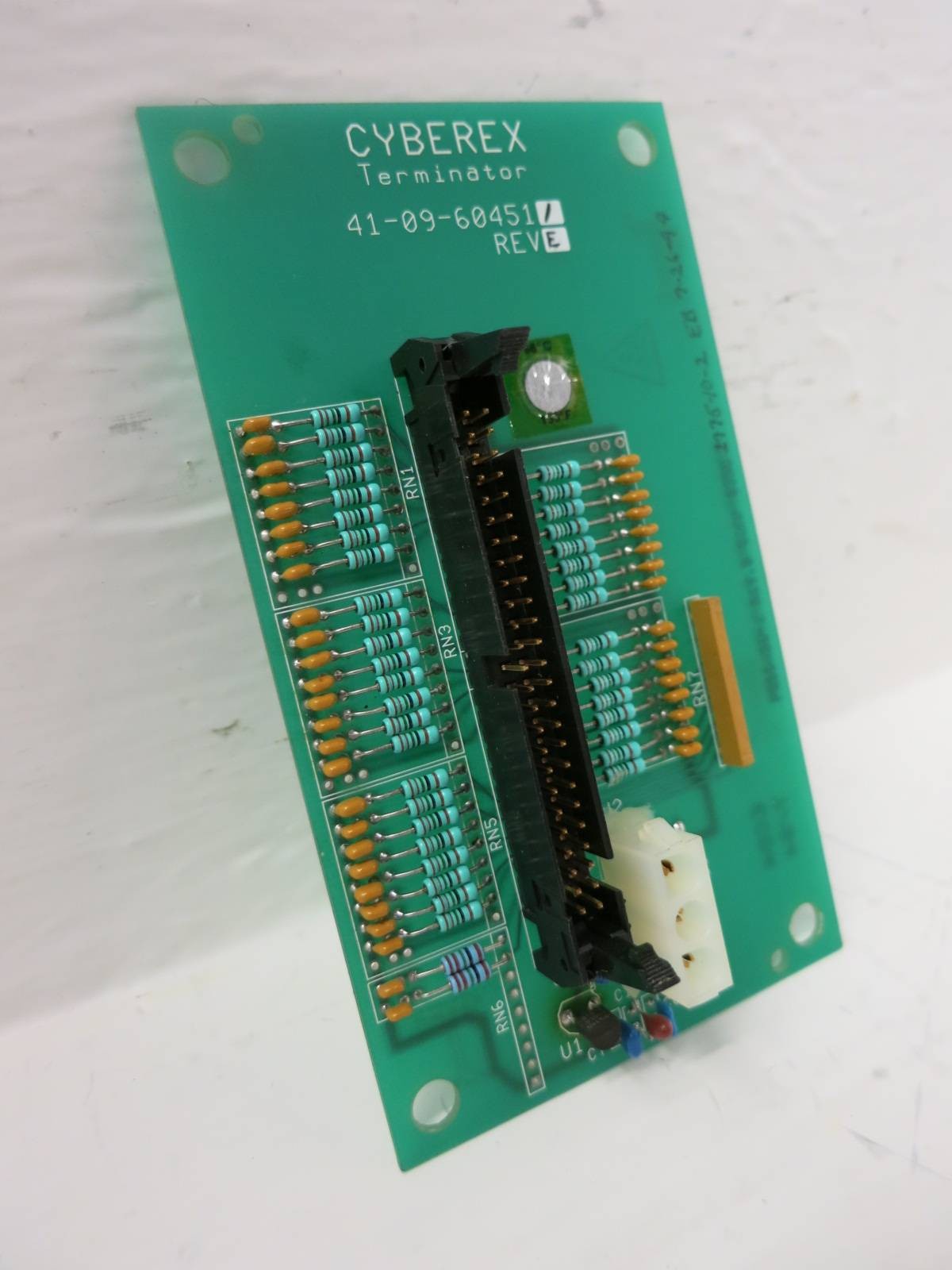 Cyberex 41-09-604511 Rev E Terminator Board PLC Card Module 41-09-60451-1