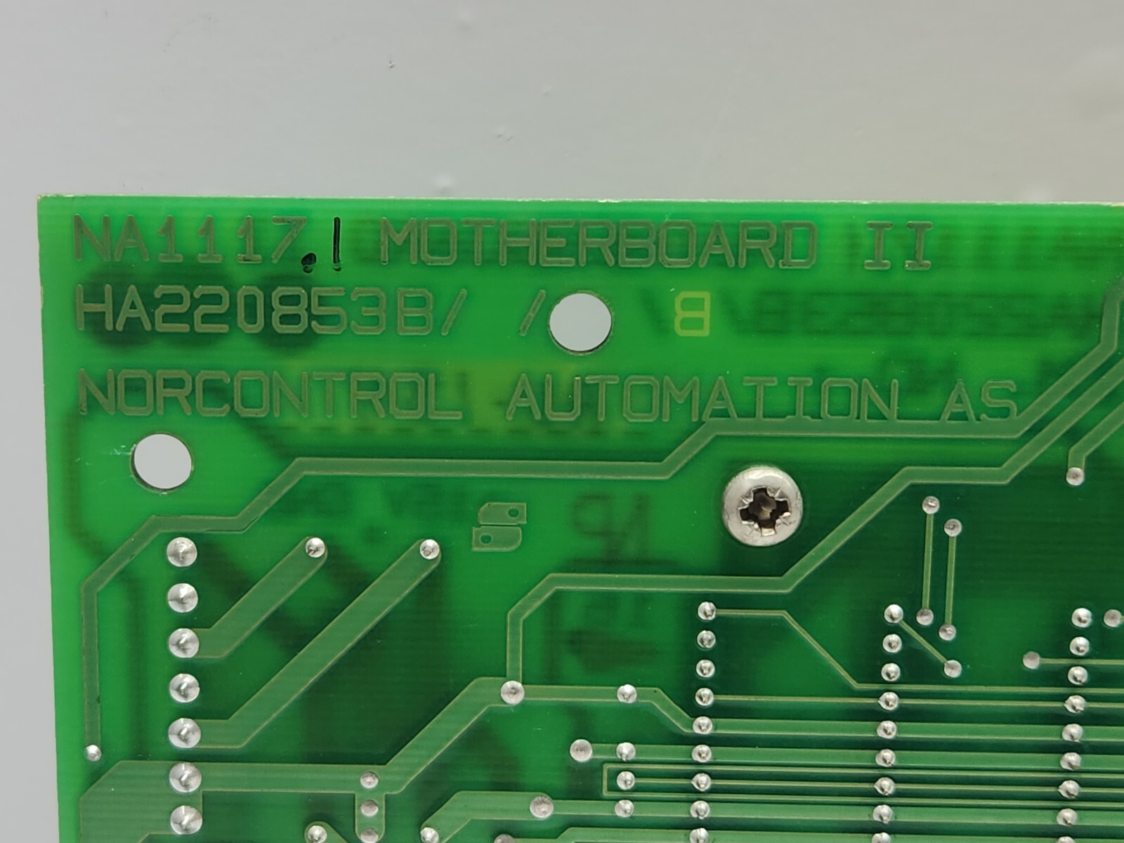 NORCONTROL NA1117.1 MOTHERBOARD II HA220853B/B/