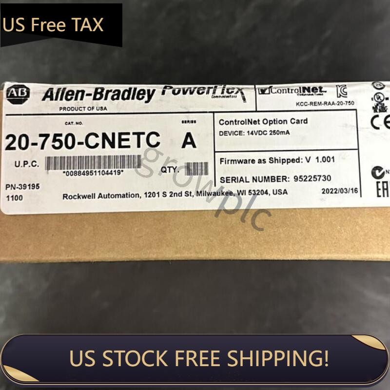 NEW Allen-Bradley 20-750-CNETC 14VDC F/W V1.001 NEW SEALED! US Free Tax