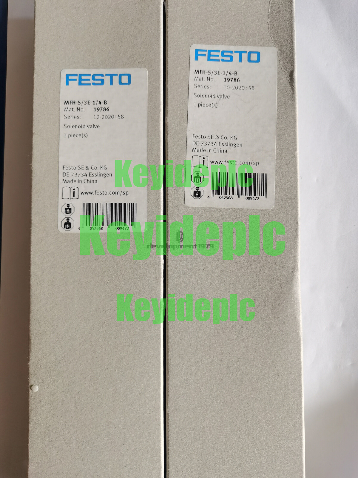 New Festo solenoid valve MFH-5/3E-1/4-B 19786 (1Pcs)