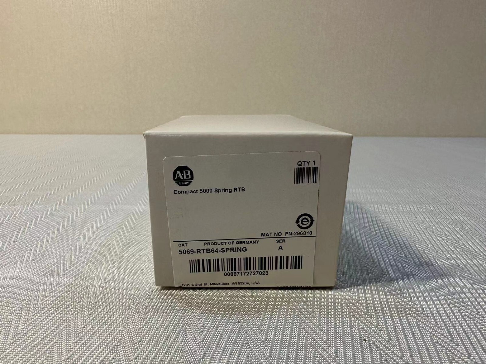 5069-RTB64-SPRING New Allen Bradley 2020-2022 SER A Compact 5000 Spring RTB