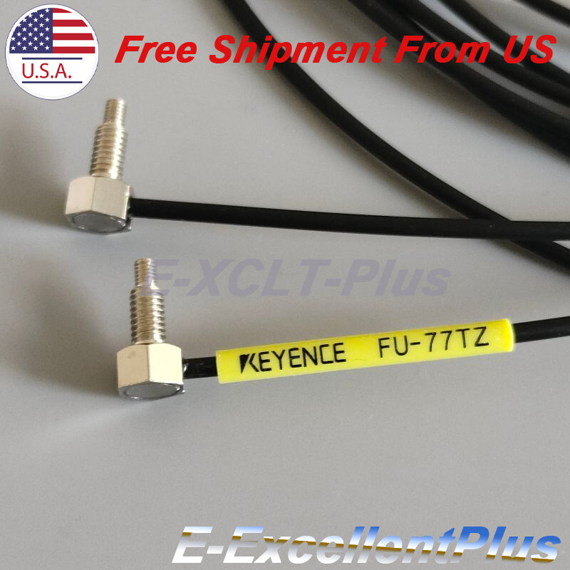 For Keyence FU-77TZ FU77TZ Digital Fiber Optic Sensor Amplifier Switch US Stock
