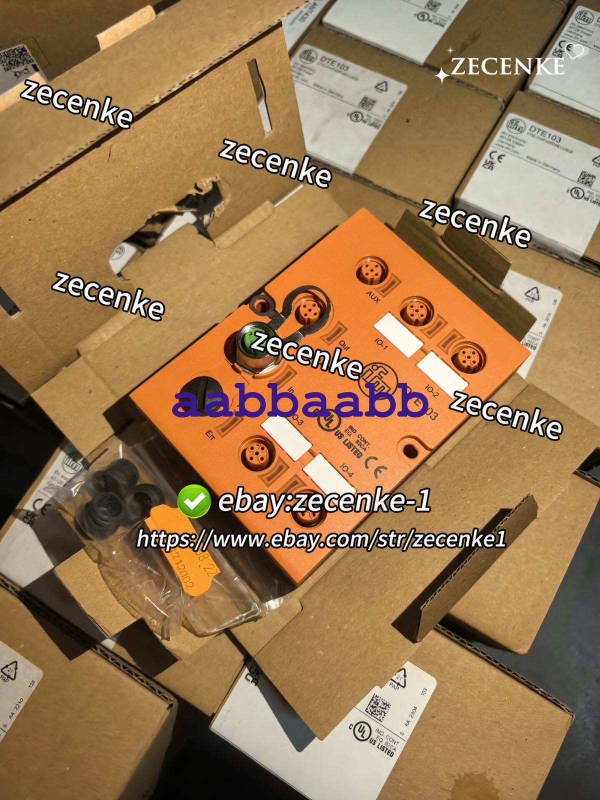 1PCS NEW IFM DTE103 RFID Evaluation Unit #GX