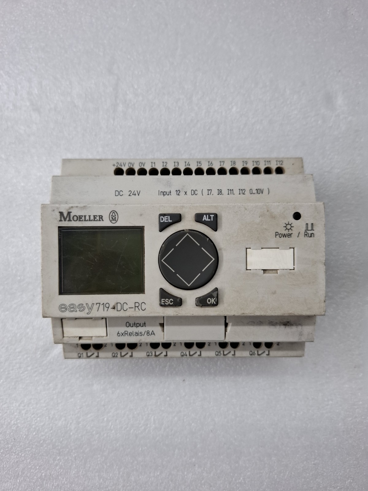 MOELLER EASY719-DC-RC Programmable Relay For Parts