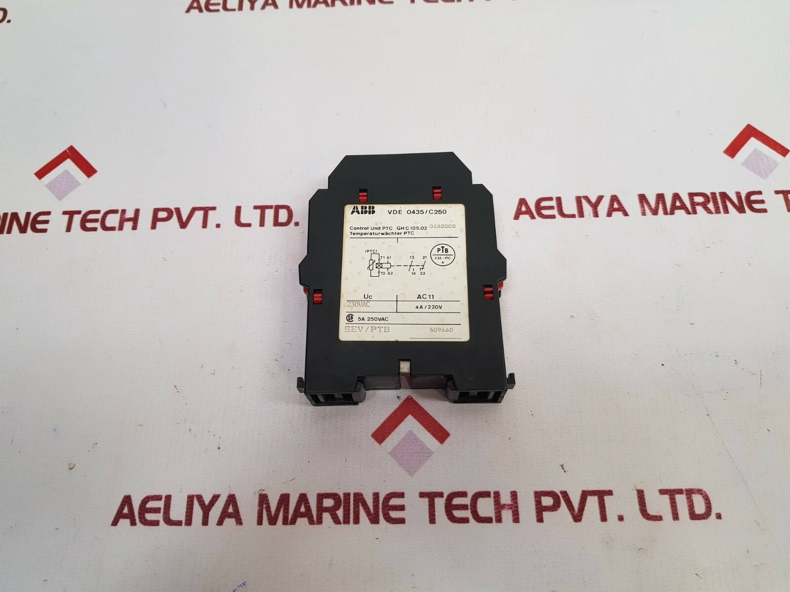 ABB C105.02 Control Unit Thermistor 5A 250VAC