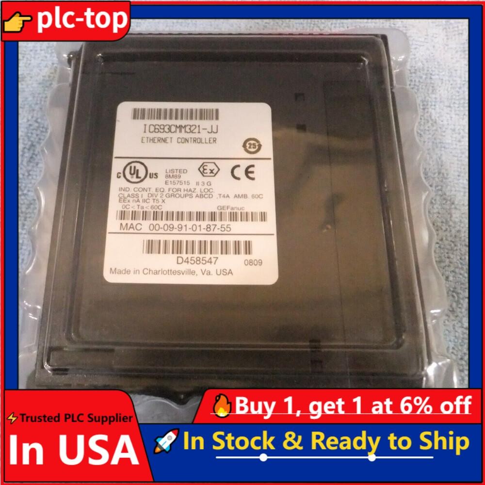 SEALED GE Fanuc IC693CMM321 Ethernet Controller IC693CMM321-JJ #4