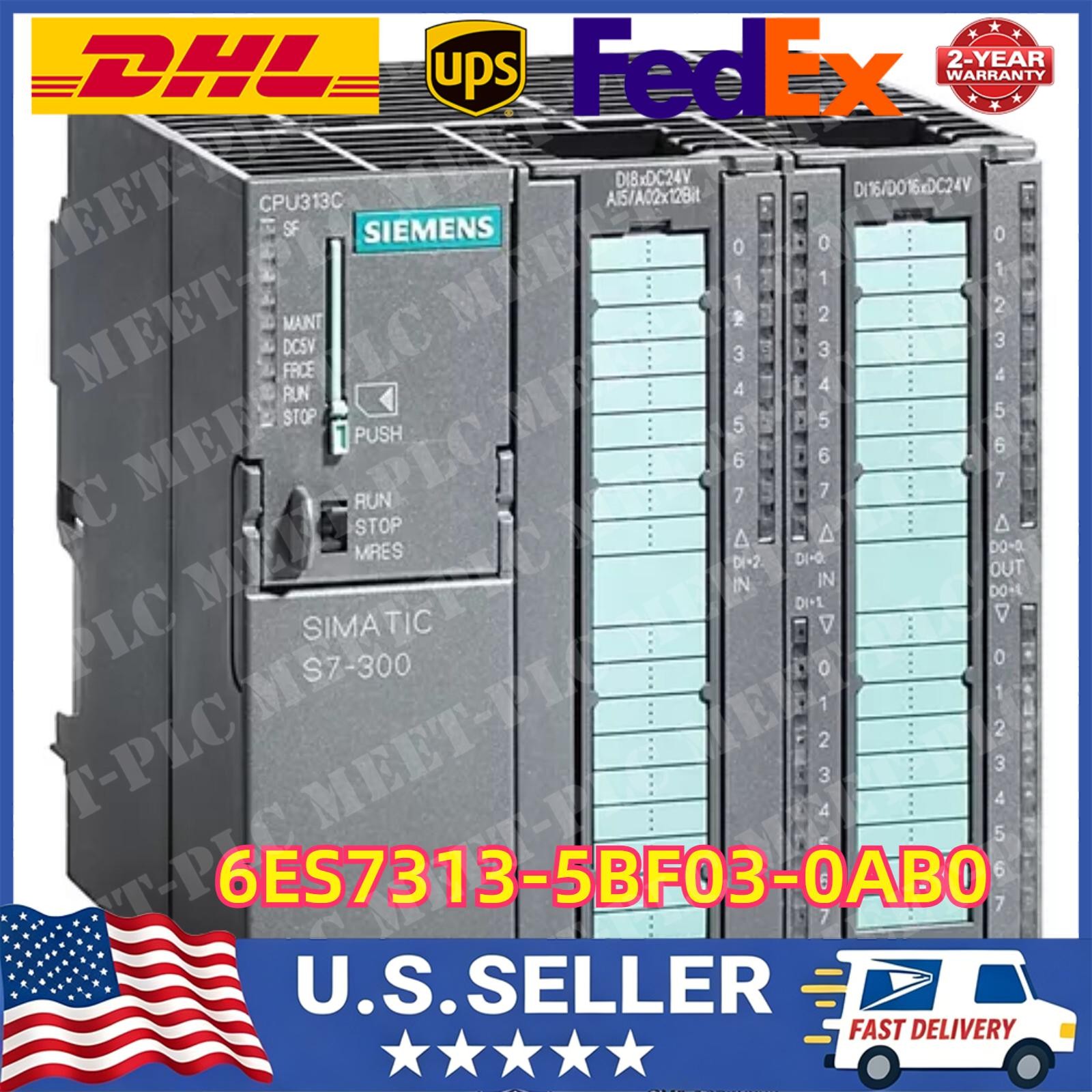 New Siemens 6ES7 313-5BF03-0AB0 6ES7313-5BF03-0AB0 S7-300 CPU Modul