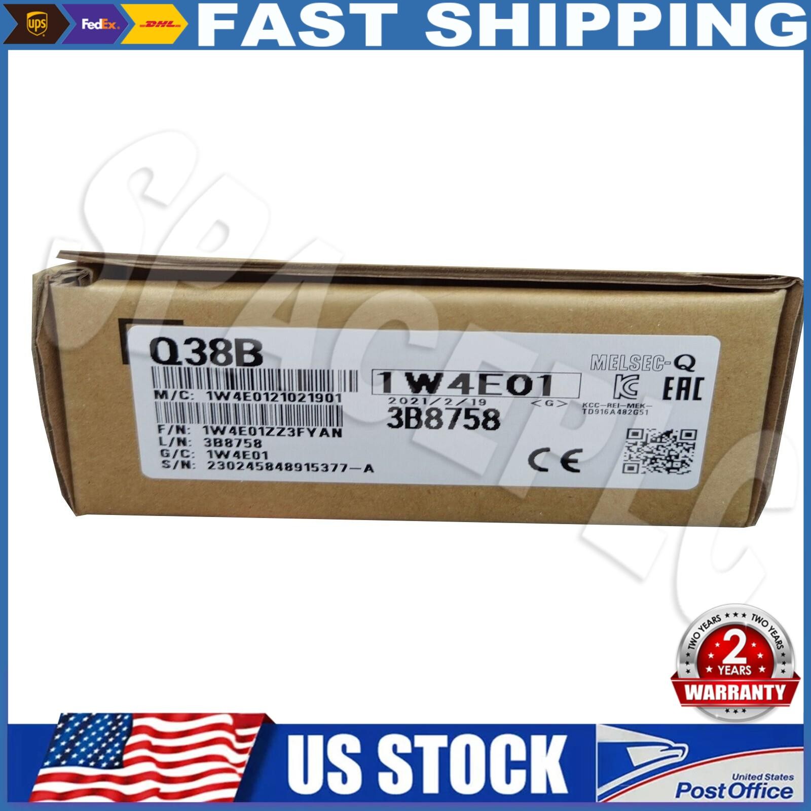 Q38B New Sealed Mitsubishi Basic base unit Power PLC MODULE Q38B