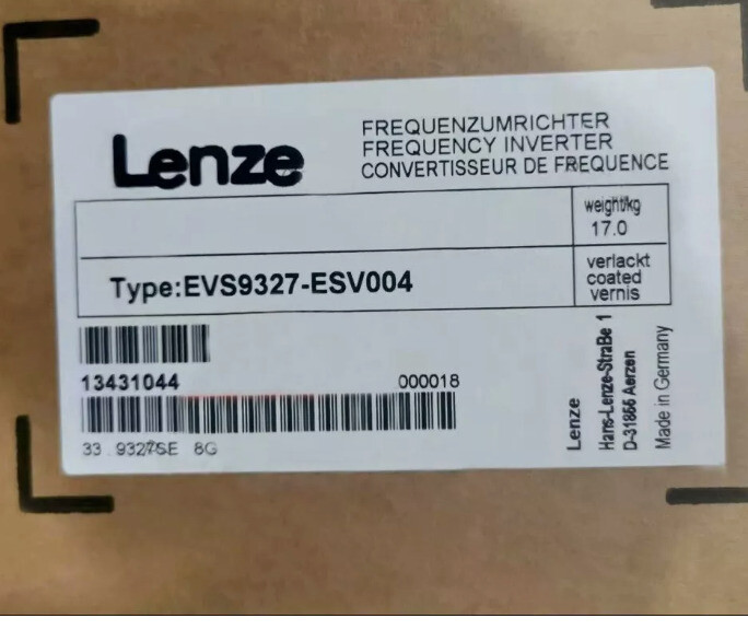 EVS9327-ESV004 NEW LENZE SERVO DRIVE EVS9327ESV004 With Safety Relay Terminals