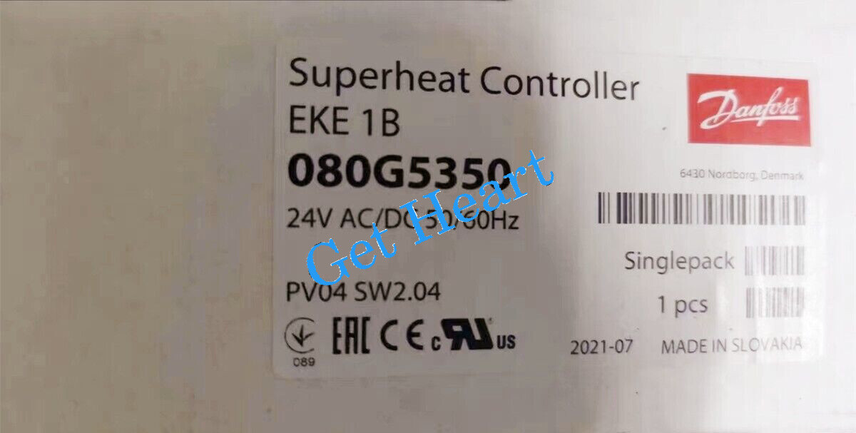 Danfoss EKE1B 080G5350 Superheat Controller 24VAC/DC 50/60Hz FedEx or DHL /UPS
