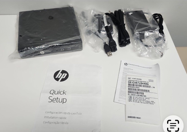 Hewlett Packard HP Elitedesk 705 3G Mini Computer New No Box