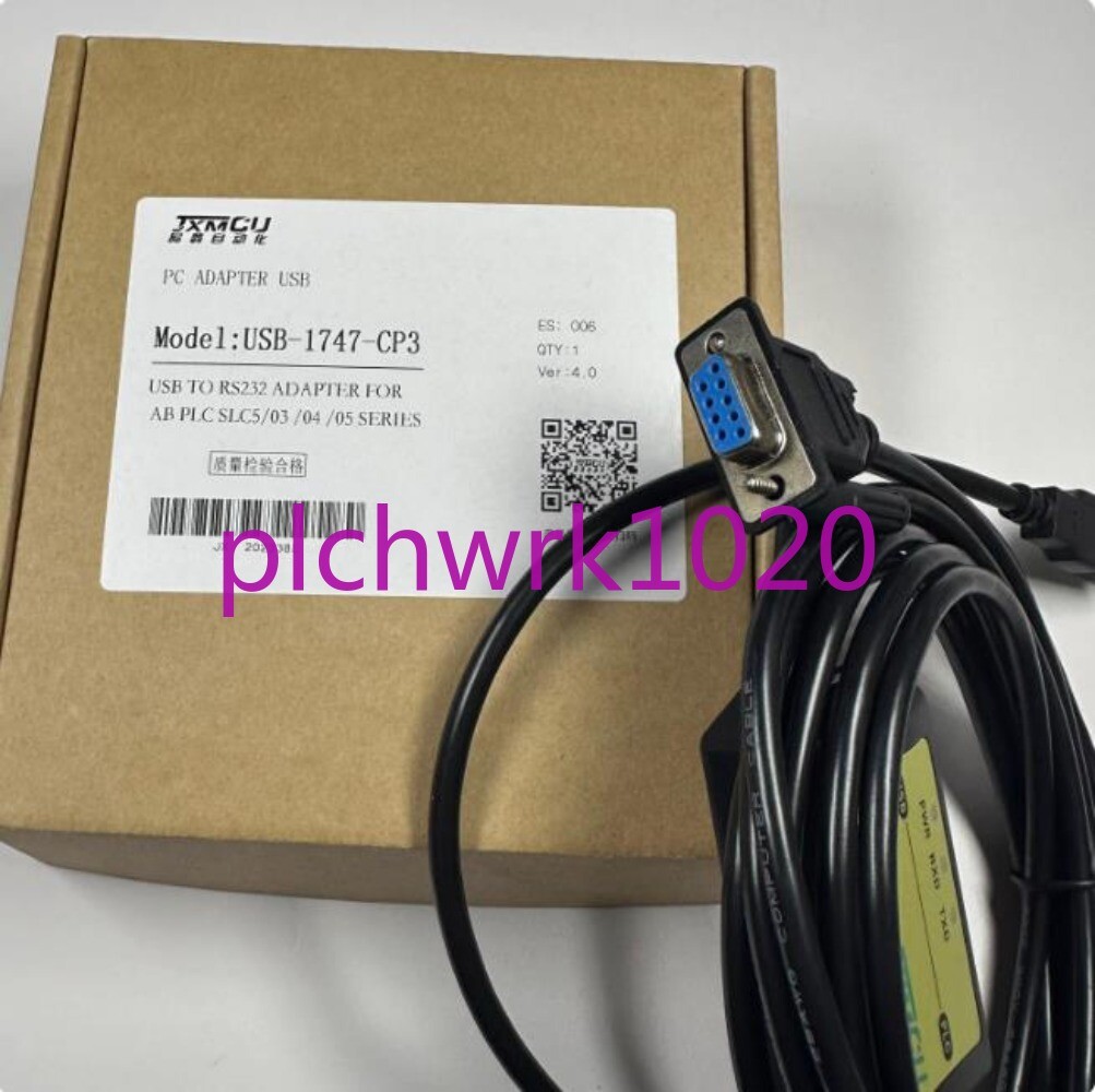 1 PCS NEW USB-1747-CP3 USB AB SLC 5/03 programming cable gold-plated head