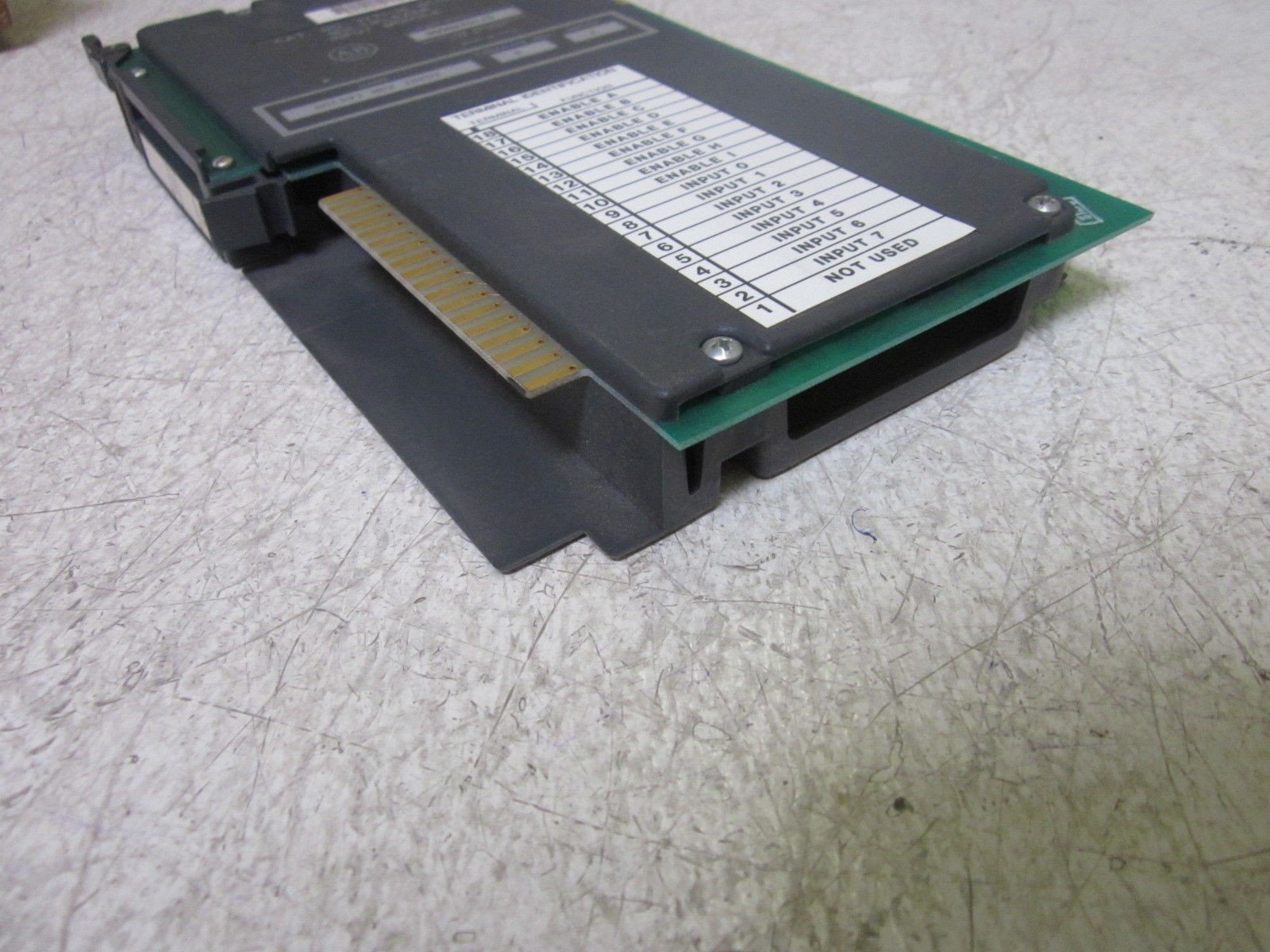 ALLEN BRADLEY 1771-IS SER. A MULTIPLEXER INPUT MODULE NSMP