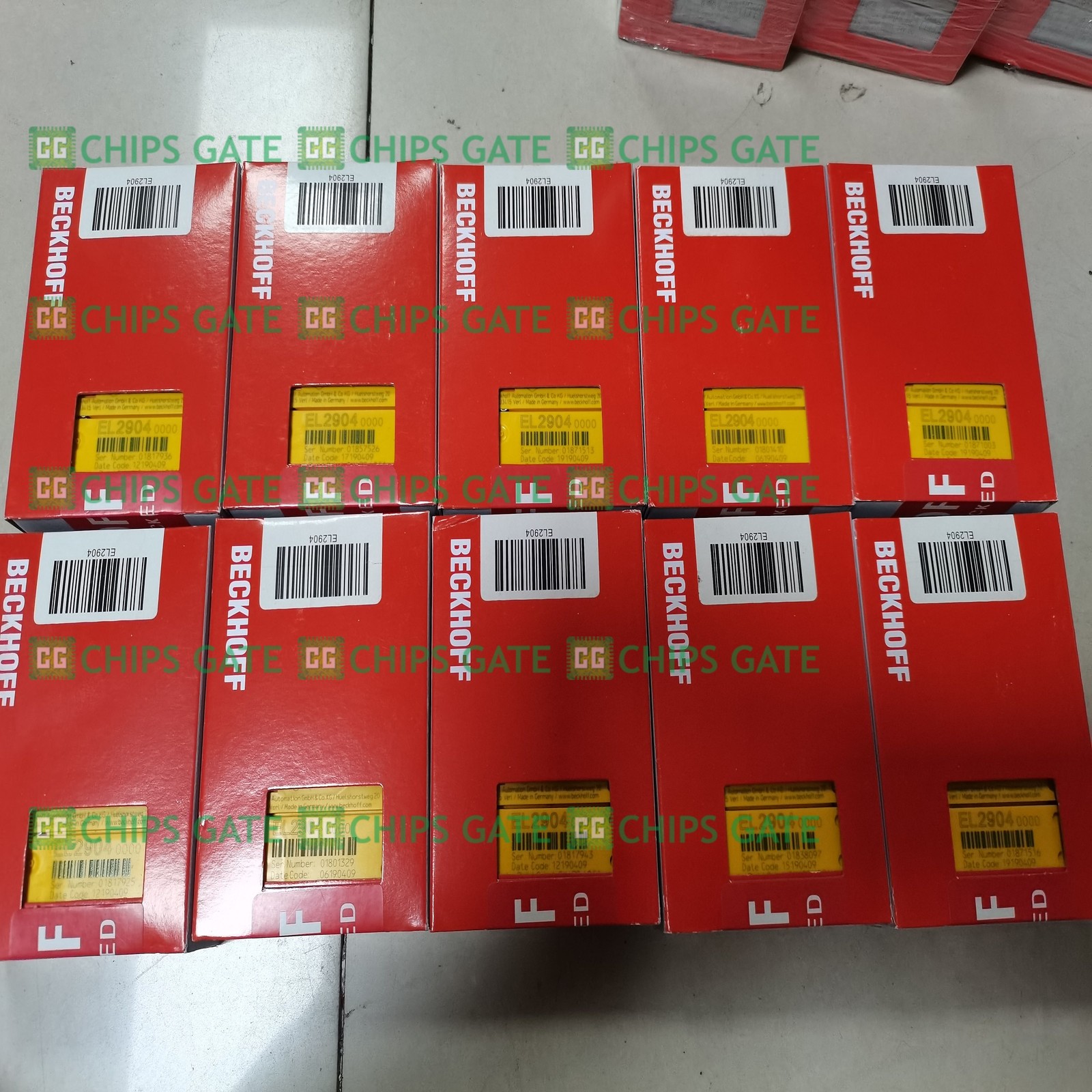BECKHOFF EL2904 Analog input terminal module Expedited Shipping