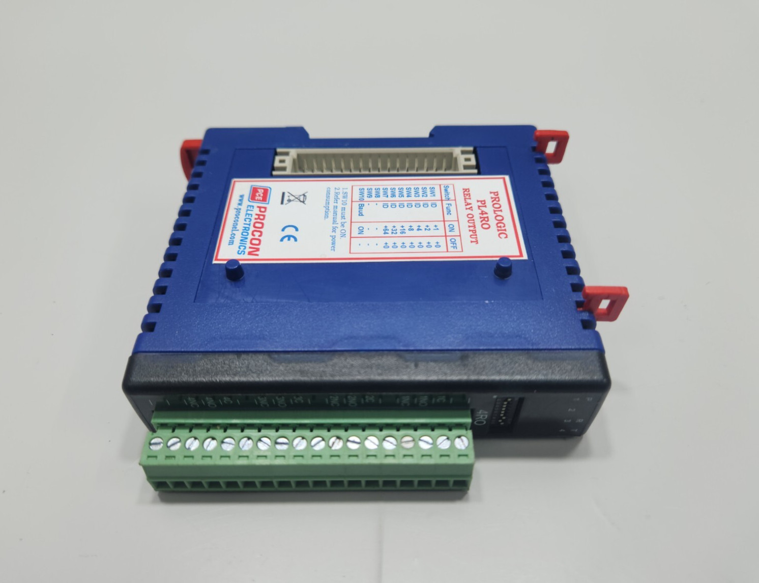 PROCON PROLOGIC PL4RO RELAY OUTPUT MODULE