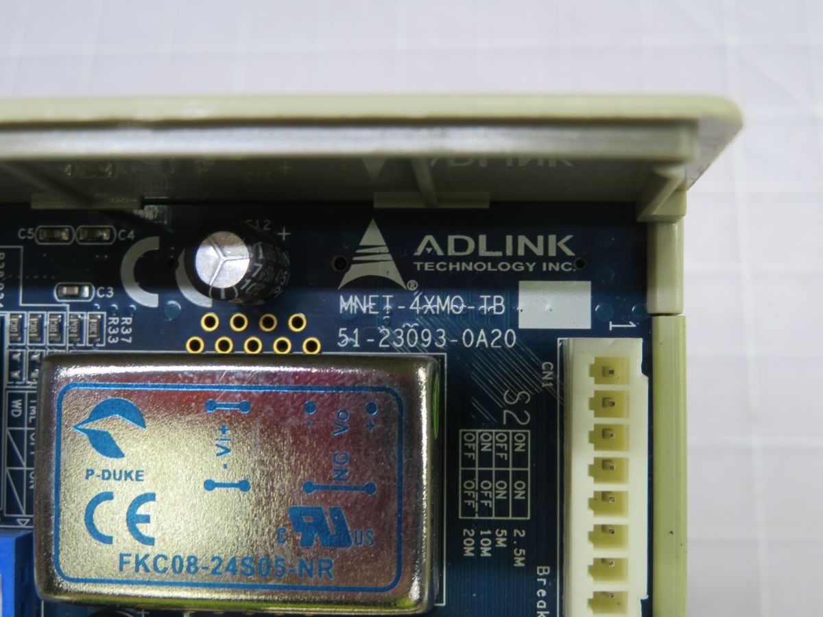 ADLINK MNET-4XMO-TB MOTION CONTROLLER T256206