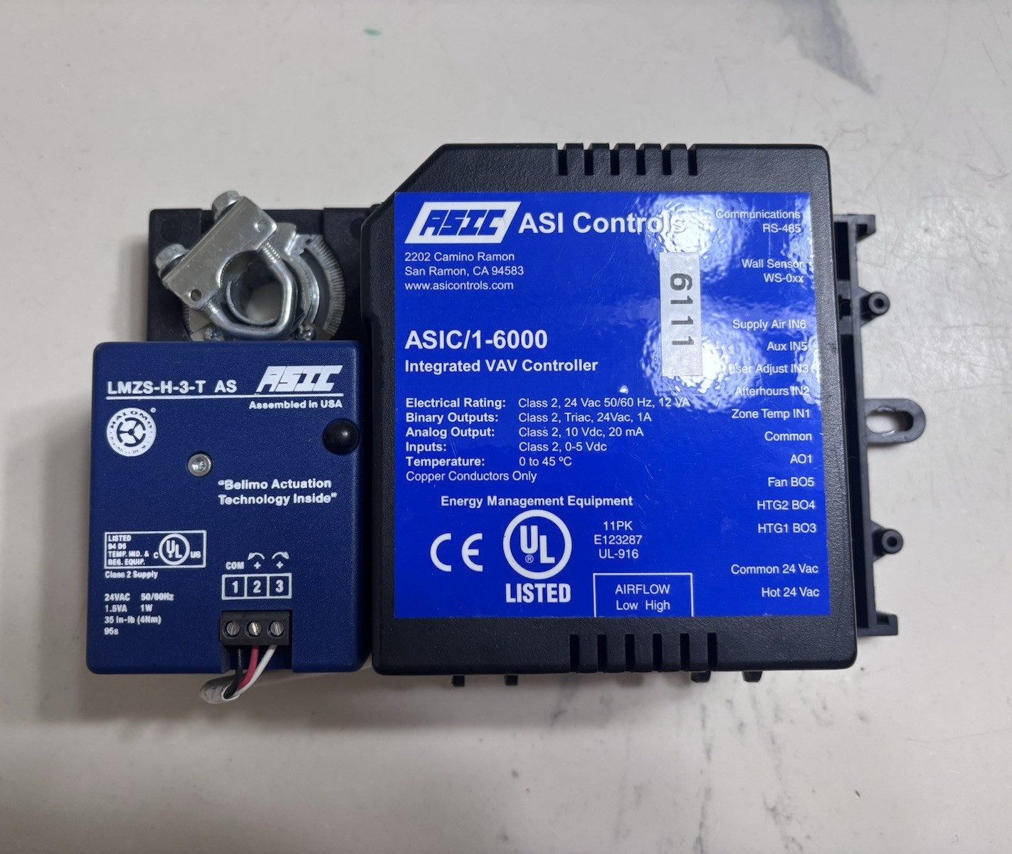 FLLT Integrated RAV Controller, ASIC Platform, Model/MPN ASIC/1-6000