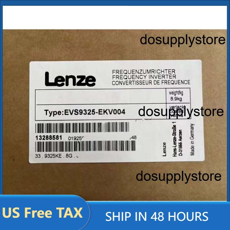 US Free TAX EVS9325-EKV004 NEW LENZE SERVO DRIVE INVERTER EVS9325-EKV004