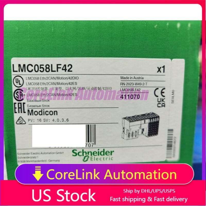 New Schneider PLC LMC058LF42 Motion Controller Free Shipping