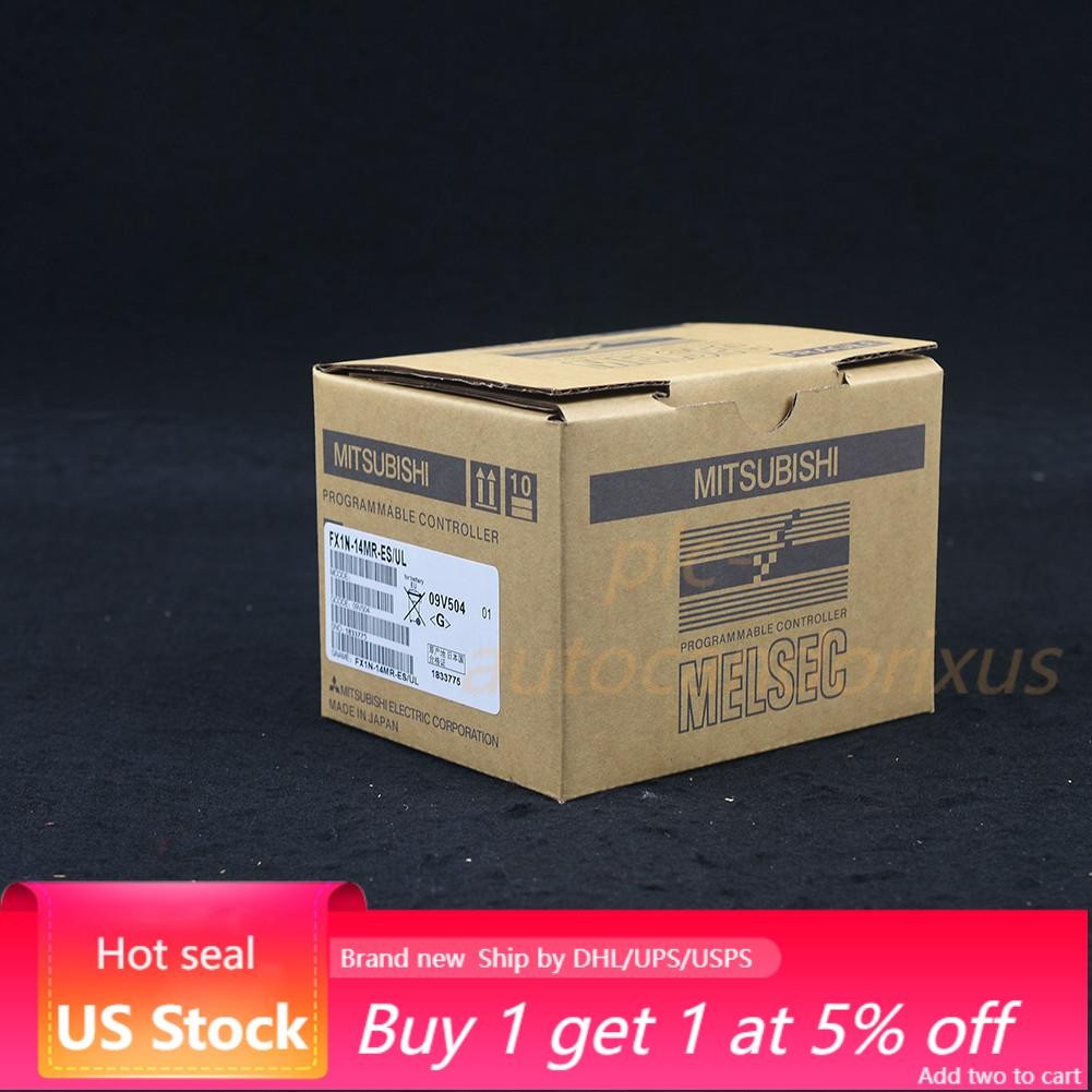 Mitsubishi New In Box FX1N-14MR-ES/UL programmable controller US Free TAX