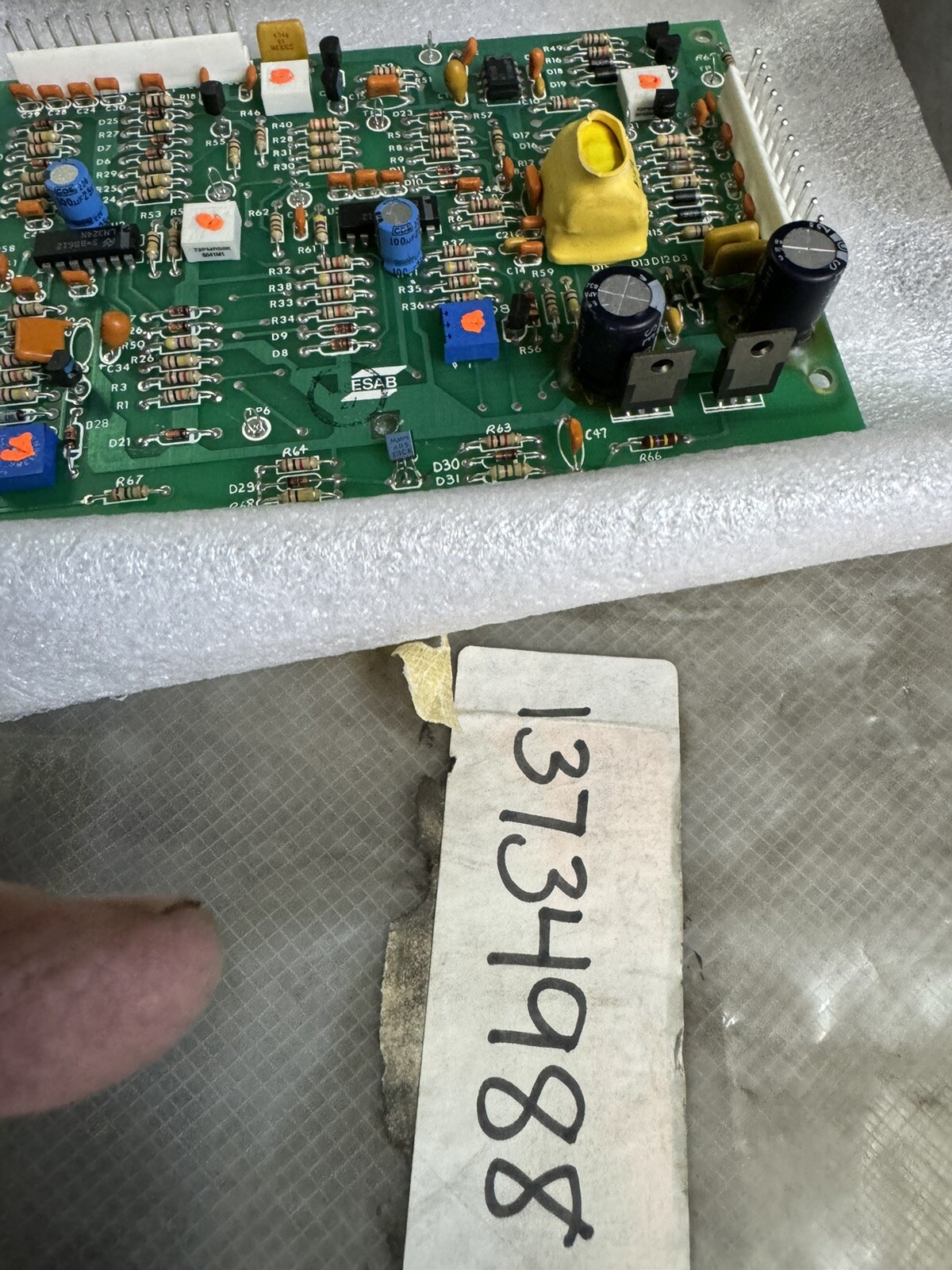 AIRCO, L-TEC, Linde ESAB WELDER PARTS 13734988 PC board assembly New Old Stock