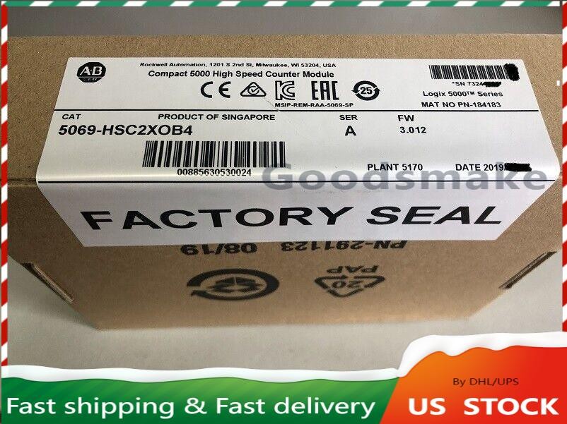 Allen Bradley 5069-HSC2XOB4 A Compact I/O 5000 High Speed Counter Module