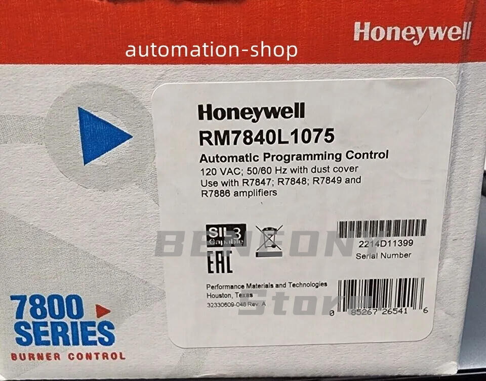 One Honeywell RM7840L1075 Burner Control RM7840L1075 Expedited Shipping
