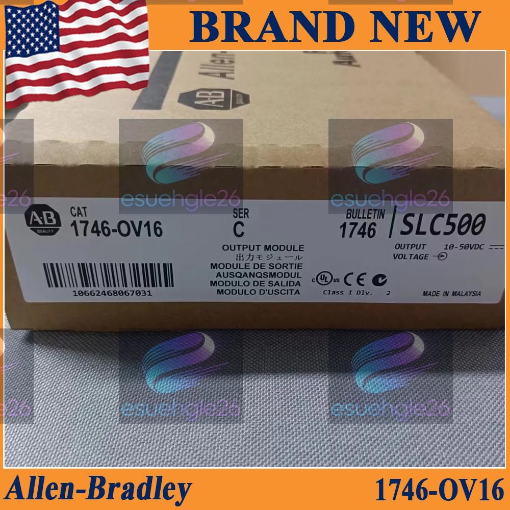 AB 1746-OV16 SER C SLC 500 Output Module NEW PLC1746OV16 New Sealed US