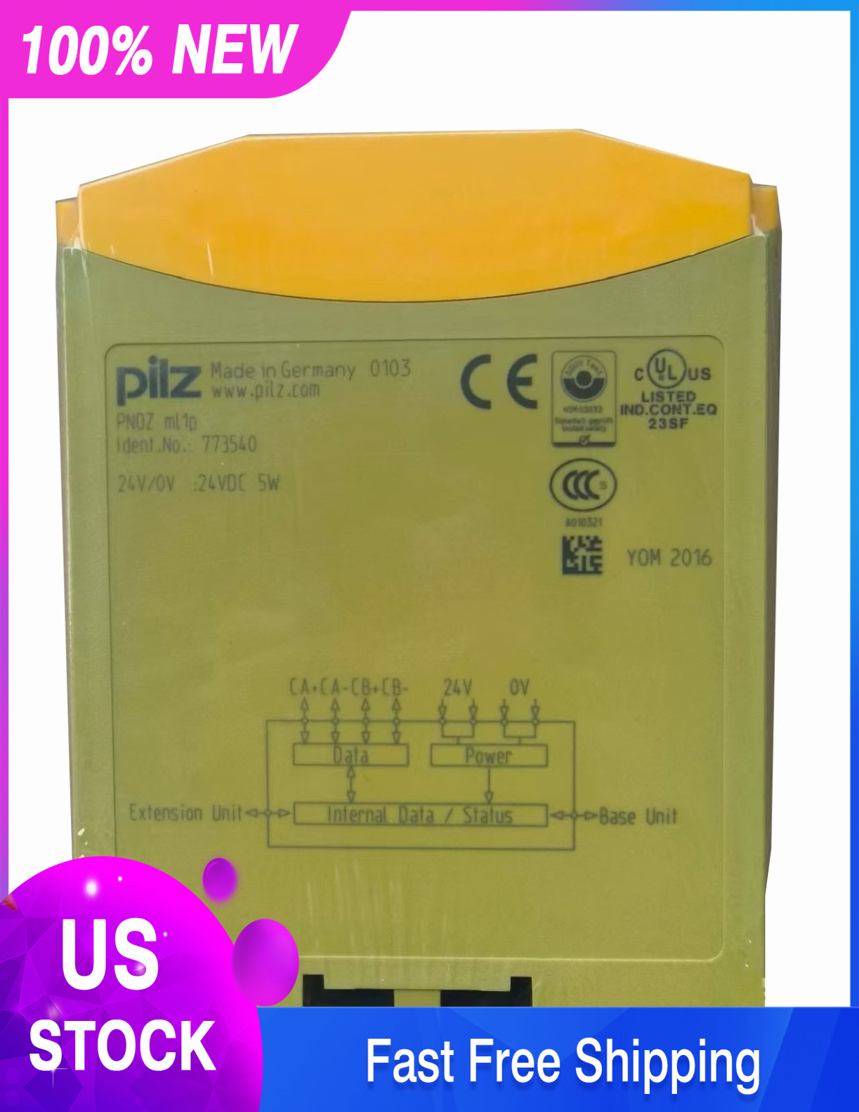 773540 NEW PILZ PNOZ mI1p 773540 Safety Relay