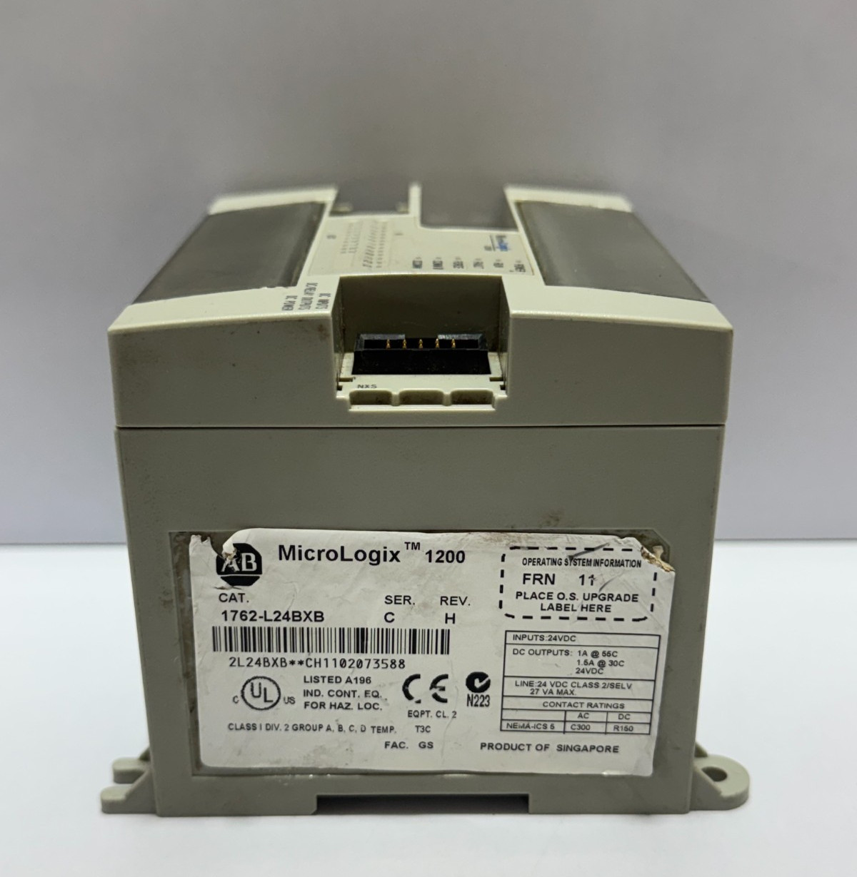 Allen Bradley 1762-L24BXB Micrologix 1200 FAST SHIP BY FEDEX