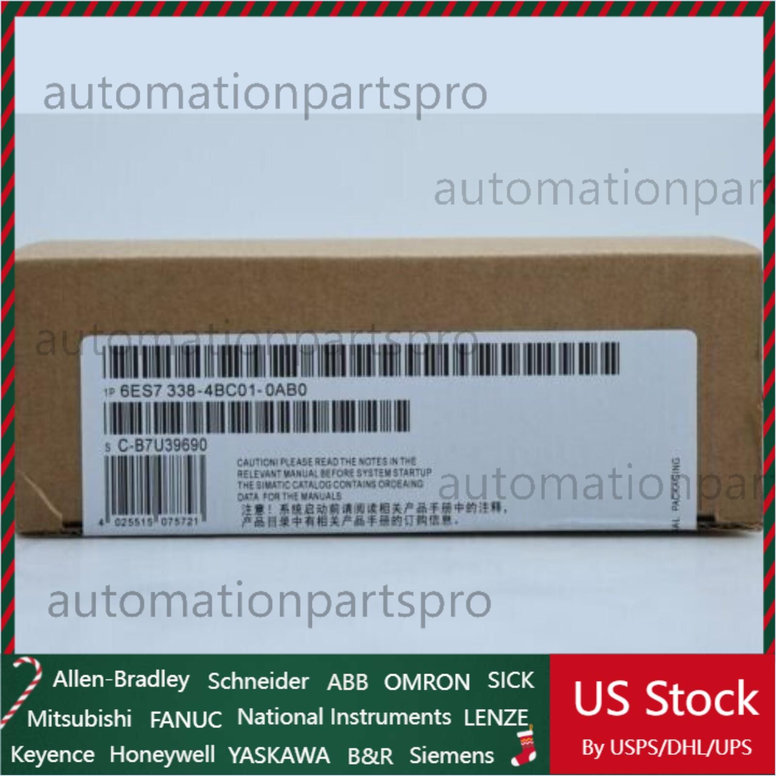 6ES7 338-4BC01-0AB0 New In Box Siemens SM338 6ES7338-4BC01-0AB0 HT 1PCS