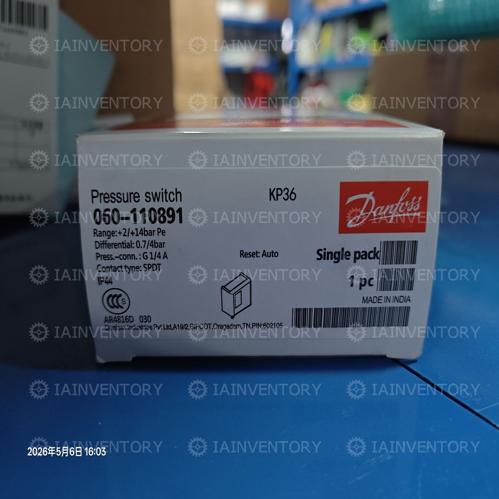 US Stock 1pc New Sealed Danfoss KP36 KP36 Local Fast Ship