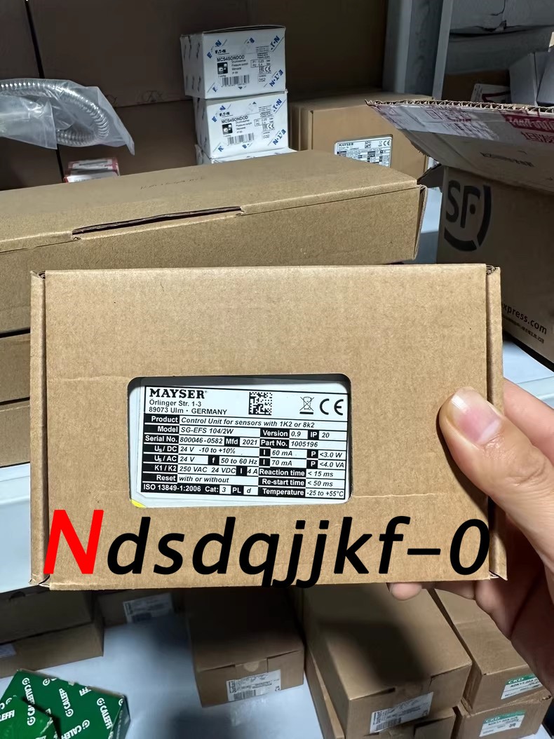 1PCS MAYSER SG-EFS-104/2W Safety relay Brand New SG-EFS-104/ Free Shipping DHL
