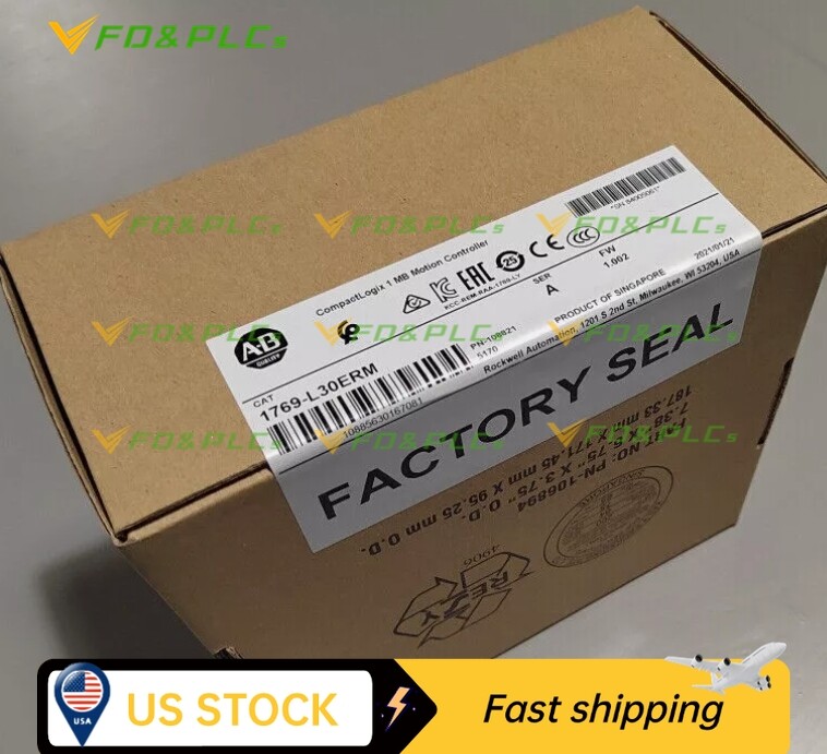 New Factory Sealed 1769-L30ERM CompactLogix 1MB Motion Controller 1769L30ERM