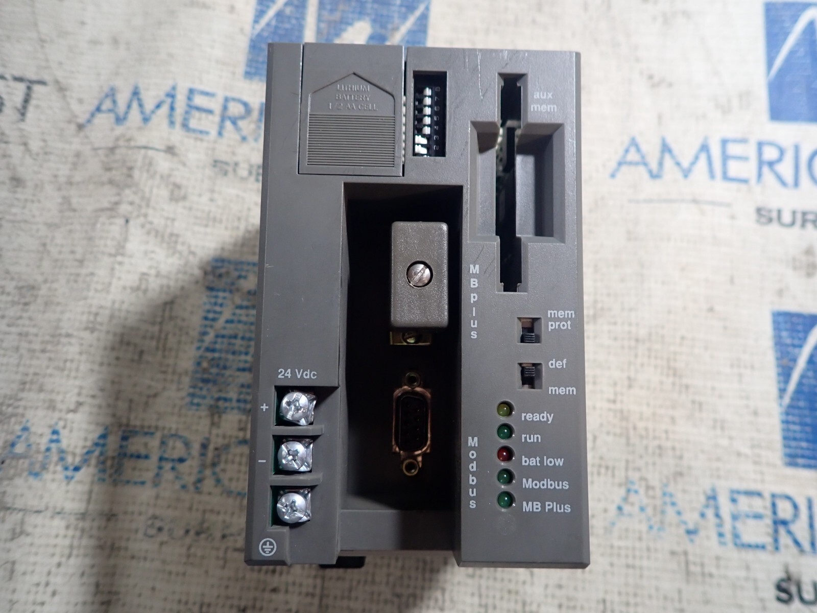 Schneider Automation MODICON PC-A984-145 COMP 984 CPU 8k MEM